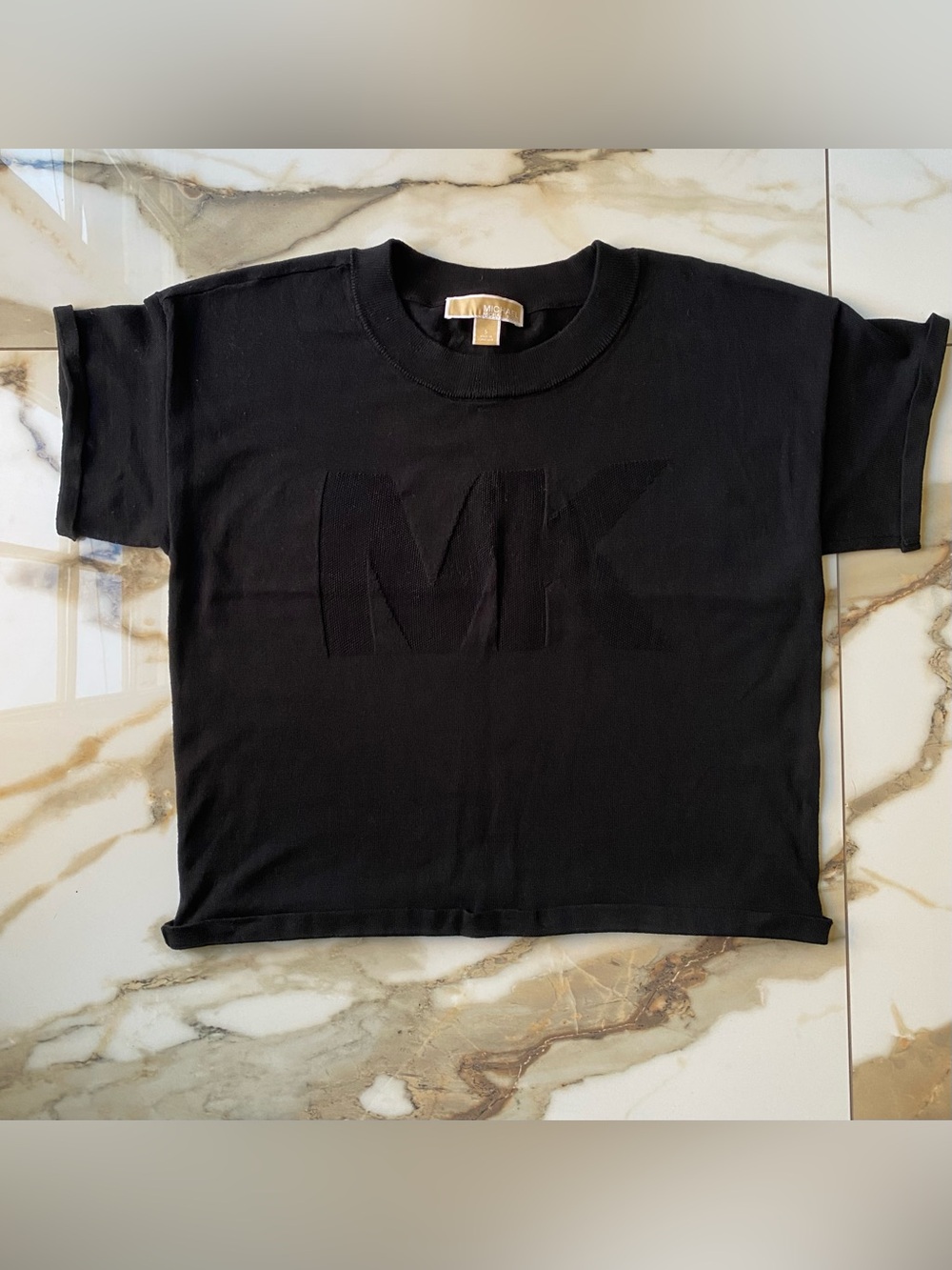 Michael Kors Black Logo Tee